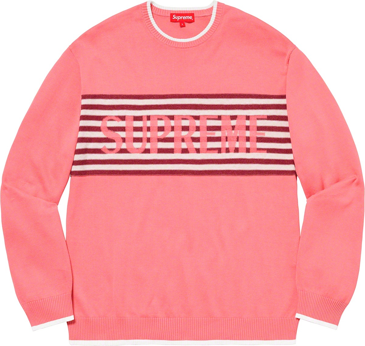 Chest Stripe Sweater view 3